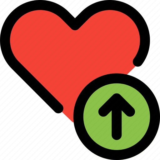 Heart, up, vote, arrow icon - Download on Iconfinder