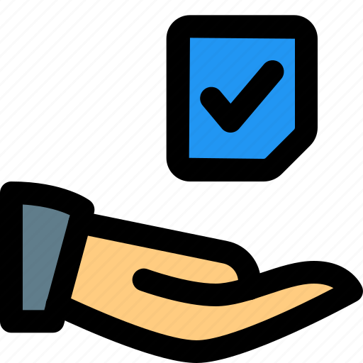 Share, election, vote, tick mark icon - Download on Iconfinder