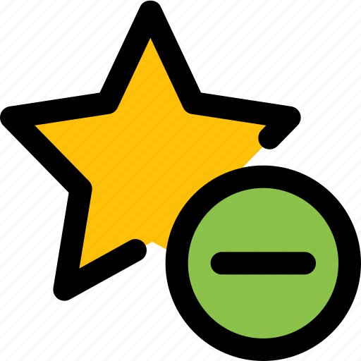 Star, remove, vote, favorite icon - Download on Iconfinder