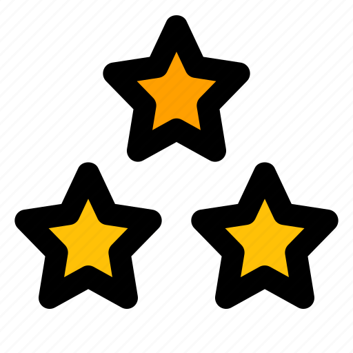 Three, star, vote, rating icon - Download on Iconfinder