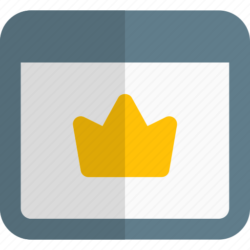 Crown, browser, rewards, web icon - Download on Iconfinder