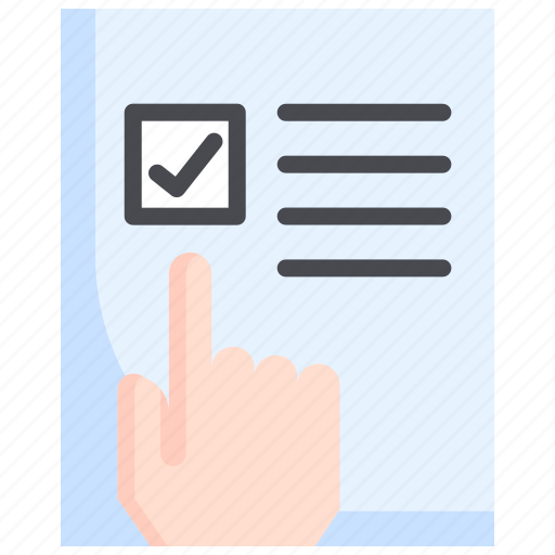 Check, mark, list, checklist, choice, agreement, vote icon - Download on Iconfinder