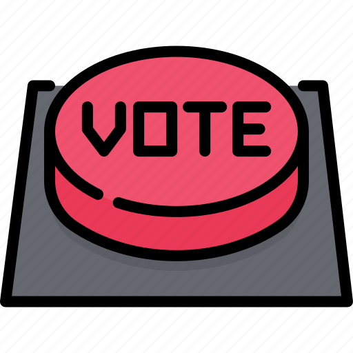 Button, vote, badge, president, election, presidential, political icon - Download on Iconfinder