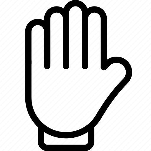 Hand, five, votes, gesture icon - Download on Iconfinder
