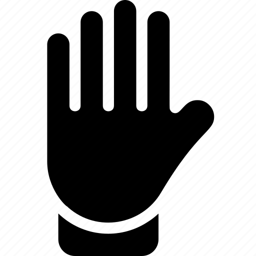 Hand, five, gesture, finger icon - Download on Iconfinder
