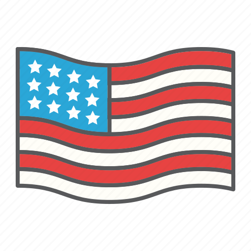 Country, usa, nation, star, flag, american icon - Download on Iconfinder