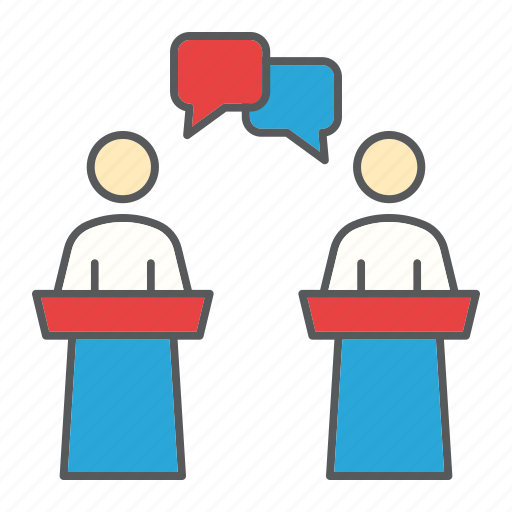Political, orator, election, speaker, debate, discussion, candidate icon - Download on Iconfinder