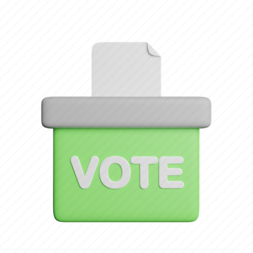 Ballot, box, front, election, voting icon - Download on Iconfinder