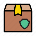 protection, box, parcel, security, shield