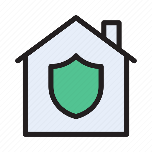 House, home, vpn, security, shield icon - Download on Iconfinder