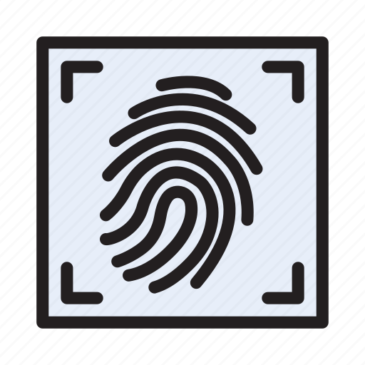 Scan, biometric, identity, fingerprint, security icon - Download on Iconfinder