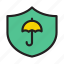 protection, umbrella, shield, security, vpn 