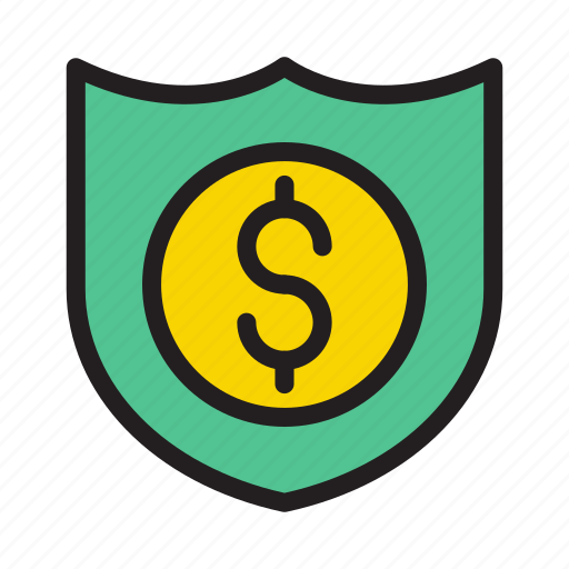 Protection, money, security, shield, dollar icon - Download on Iconfinder