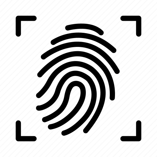 Scan, security, fingerprint, biometric, identity icon - Download on Iconfinder