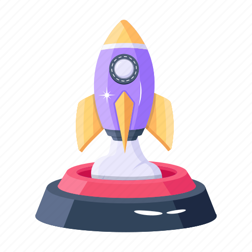 Startup, rocket launch, rocket, spacecraft, spaceship icon - Download on Iconfinder