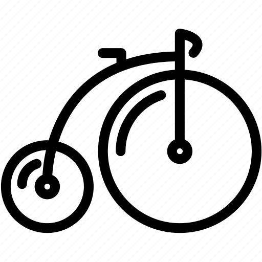 Explore, bike, cycle, outline, transport icon - Download on Iconfinder