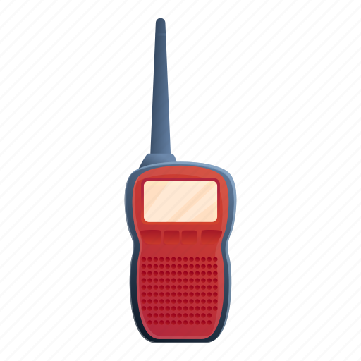 Hand, man, red, talkie, technology, walkie icon - Download on Iconfinder
