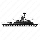 battleship, float, frigate, military, ship, warship, weapon