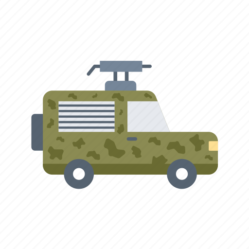 Military jeep, armored, soldier, tank, vehicle, car, truck icon - Download on Iconfinder