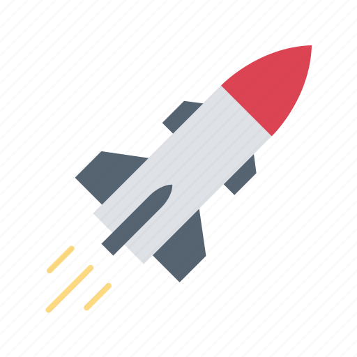 Missile, launcher, military, rocket, nuclear, enemy, bomb icon - Download on Iconfinder