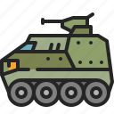 armored, van, personnel, carrier, vehicle, military, transportation