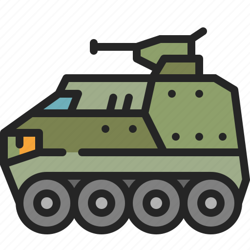 Armored, van, personnel, carrier, vehicle, military, transportation icon - Download on Iconfinder
