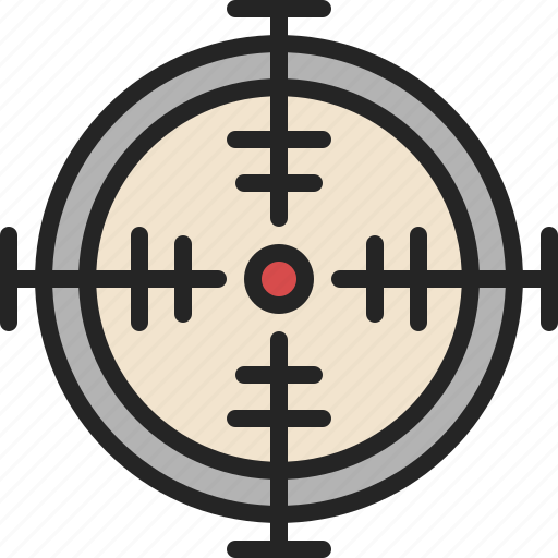 Focus, target, shoot, aim, goal, gun, sniper icon - Download on Iconfinder