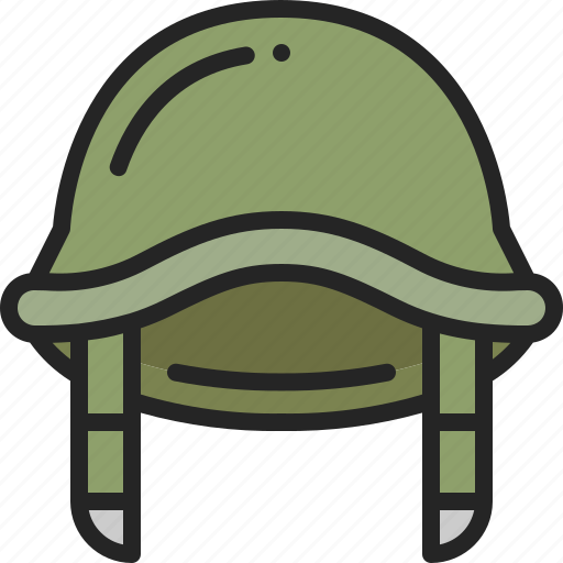 Helmet, military, hat, soldier, protection, army, war icon - Download on Iconfinder