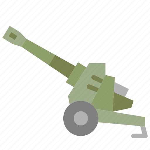 Artillery, cannon, heavy, gun, weapon, military, war icon - Download on Iconfinder