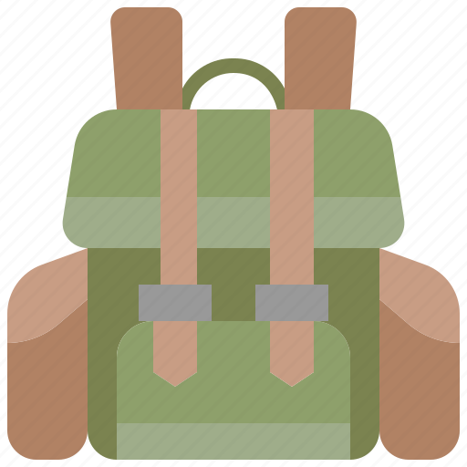 Backpack, military, bag, soldier, army, luggage, equipment icon - Download on Iconfinder