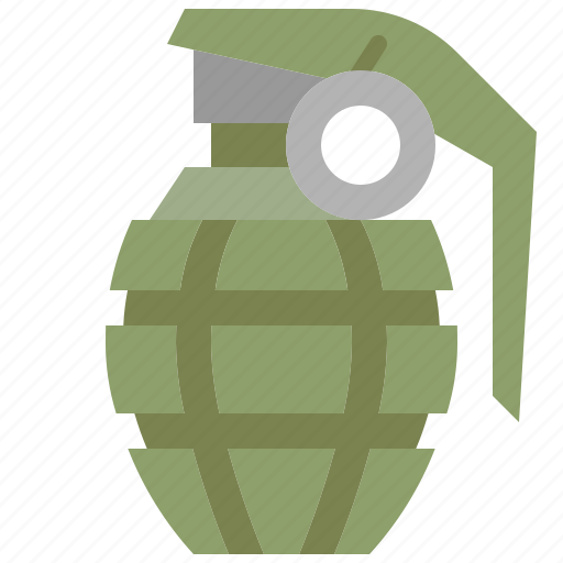 Grenade, bomb, hand, explosive, weapon, military, war icon - Download on Iconfinder