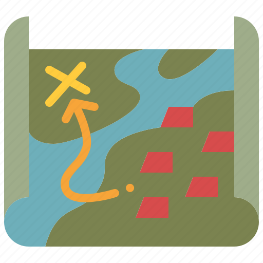 Map, military, strategy, target, location, army, war icon - Download on Iconfinder