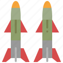missile, rocket, weapon, military, nuclear, war, army