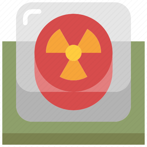 Nuclear, button, press, power, war, weapon, military icon - Download on Iconfinder