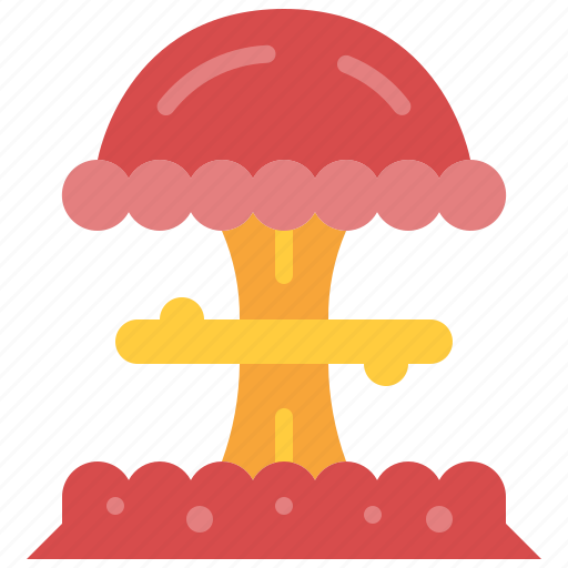 Nuclear, explosion, bomb, radiation, war, atomic, blast icon - Download on Iconfinder