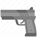 pistol, gun, handgun, revolver, weapon, firearm, armament