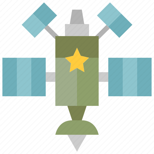 Satellite, military, communication, army, connection, technology, orbit icon - Download on Iconfinder