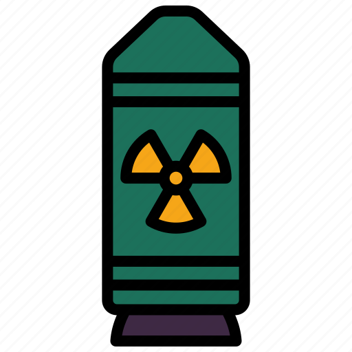 Nuke, nuclear, bomb, atomic, war, battle, military icon - Download on Iconfinder