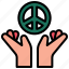 peace, pacifism, war, people, love, hand, conflict 