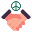 peace, handshake, armistice, negotiation, negotiate, war, military