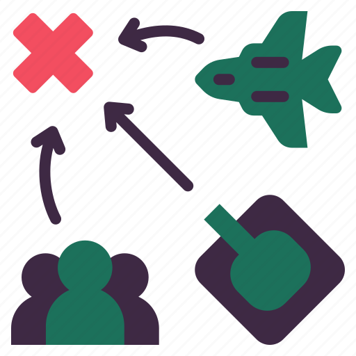 Strategy, assault, attack, war, military, army, tank icon - Download on Iconfinder