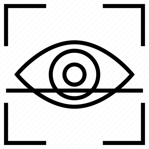 Eye, focus, view, retinal, scanner icon - Download on Iconfinder