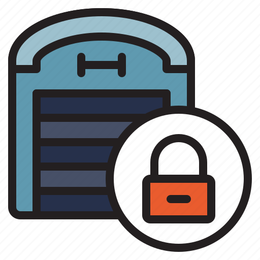 Lock, warehouse, secure, security icon - Download on Iconfinder