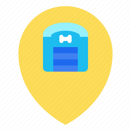 Location, gps, warehouse, storehouse, depot icon - Download on Iconfinder