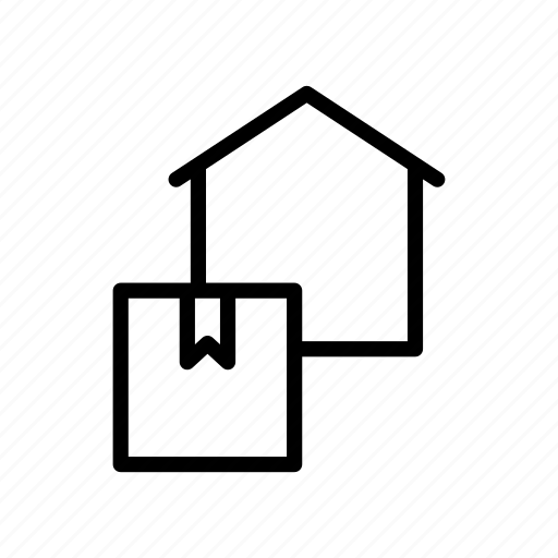 Building, delivery, home, parcel, warehouse icon - Download on Iconfinder