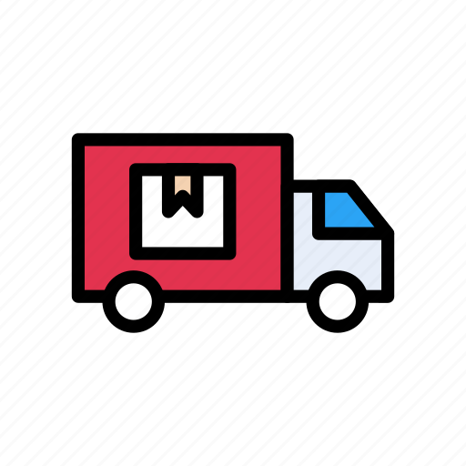 Delivery, lorry, parcel, shipping, truck icon - Download on Iconfinder
