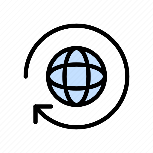 Browser, global, internet, online, reload icon - Download on Iconfinder