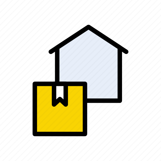 Building, delivery, home, parcel, warehouse icon - Download on Iconfinder