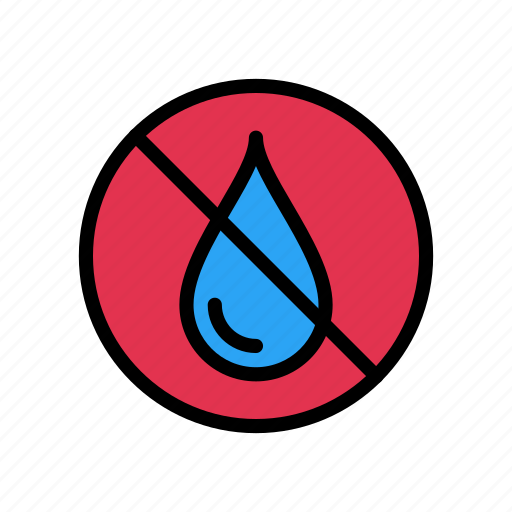 Ban, fuel, notallowed, restricted, water icon - Download on Iconfinder