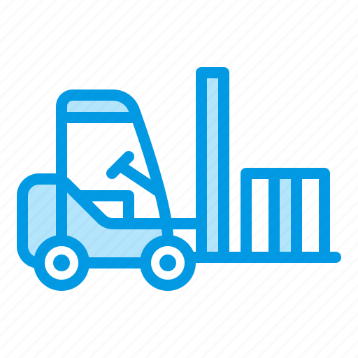 Cargo, forklift, loader, truck, warehouse icon - Download on Iconfinder